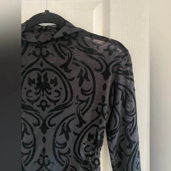 Black Sheer Bodysuit - Picture 2 of 3